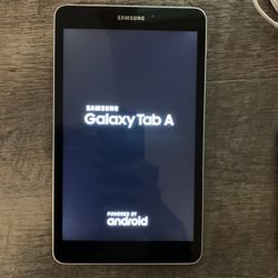 Samsungw Galaxy Tab A including protective case