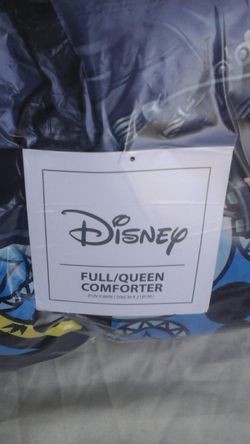 Disney's Comforter Full /Queen size Printed in color