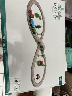 Wood Race Track For Kids