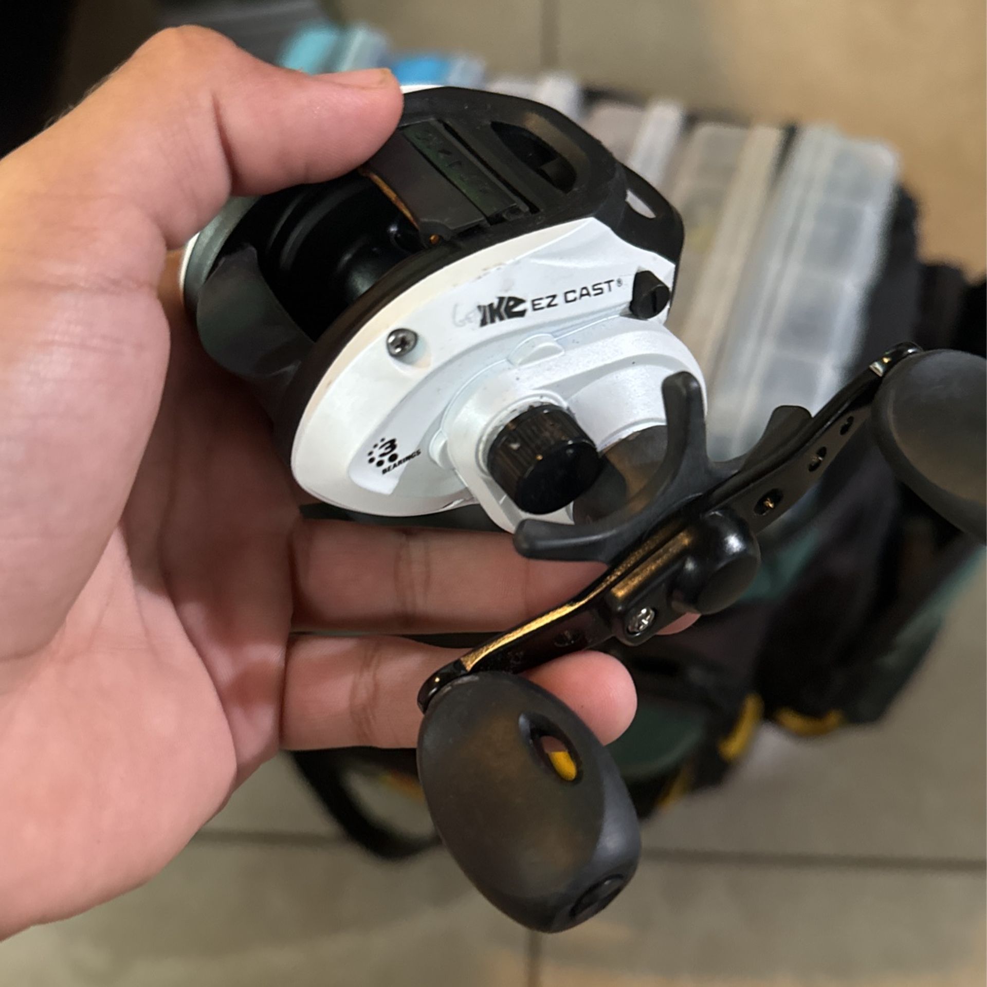 Abu Garcia Ike EZ Cast Reel