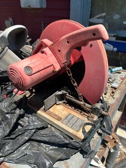 Milwaukee abrasive cut off machine