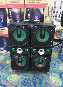 Nutek 15000 watts rechargeable Bluetooth