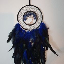 Lapis Lazuli Tree Of Life Dream Catcher 