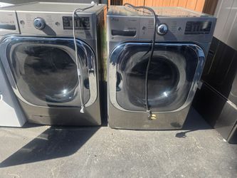 Lg Washer And Dryer Set Jumbo Extra Large Capacity