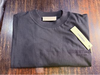 Essential shirt black size large