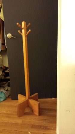 VINTAGE 1960's child's coat rack