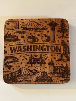 Washington state coaster 4”