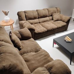 Sofa And Loveseat Free Delivery No Deposit Necessary Cash On Demand 