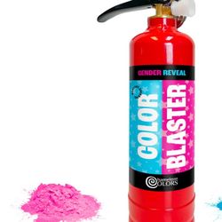 2 Pink Skoke Fire Extinguishers For Gender Reveal
