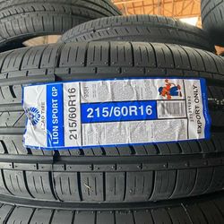 215/60/16 All 4 Tires Set 