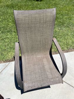 Patio chairs