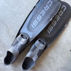 Cressi Large Diving Fins - Men