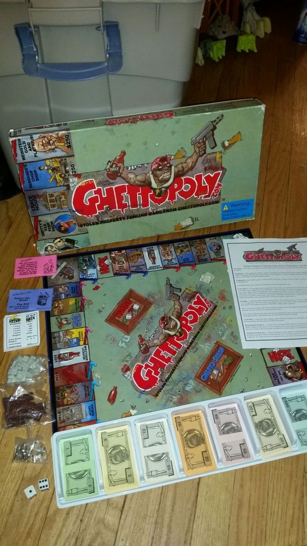 Ghettopoly Board Game Rare For Sale In Chicago, Il - Offerup