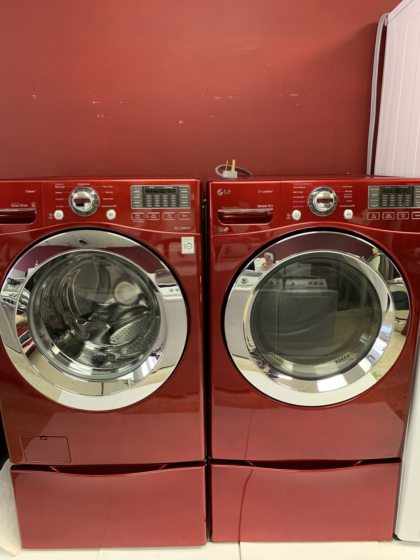 Washer and dryer LG