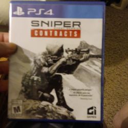 Sniper Contracts Playstation 4 Game In Perfect Condition 