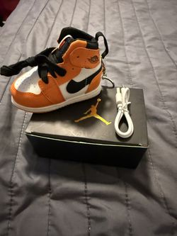 mini sneaker power bank styled like a Air Jordan 1