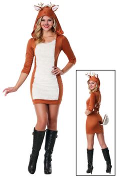 Women's Sexy Deer Halloween Costume