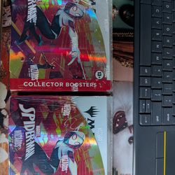 Magic the Gathering Spider Man Collector Booster Boxes