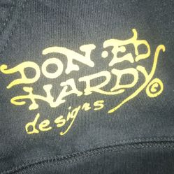 Vintage Authentic Ed Hardy Hoodie 