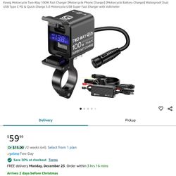 Brand New Two Way Phone Charger Or Battery Charger For Motorcycle 