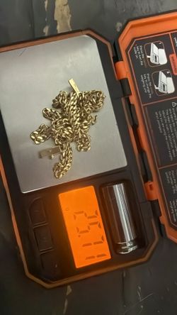 14k Cuban chain