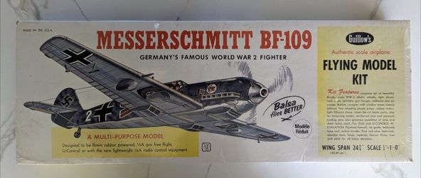 Vintage model airplane kit