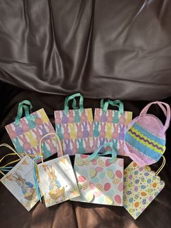 Assortment of Easter Gift Bags