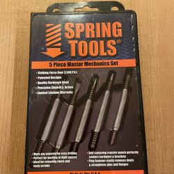 Spring Tools 5-Piece Master Mechanics Set 50X08 