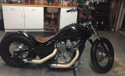 2007 Honda shadow - Bobber Style 