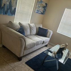 Couch Table And Pictures 