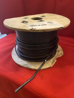 14 AWG Black Underwire Electrical Wire Type UF/TWU About 400 Ft