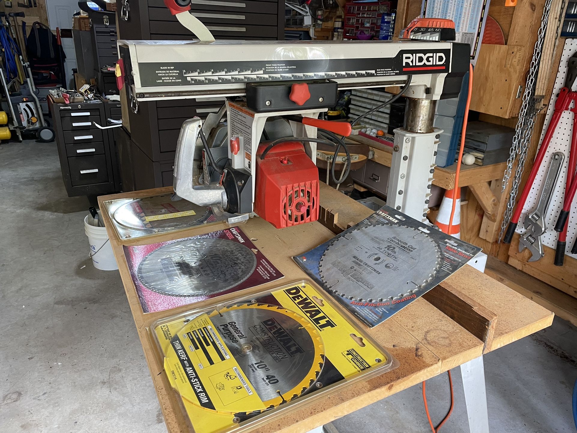 Ridgid Radial Arm Mitre Saw