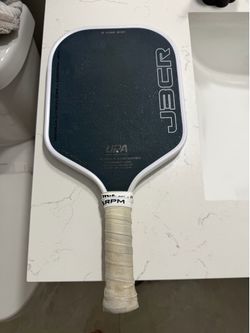 J3CR Honolulu pickleball paddle. Blue endurance grit