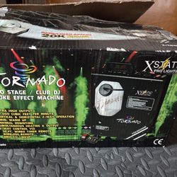Tornado Fog Machine  XSTATIC Pro Lighting.