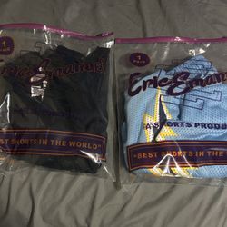 EE Shorts M Black White And Blue Yellow