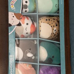 Squishmallow 8 Pack - New And Sealed 