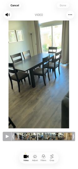 Very nice built dining room table