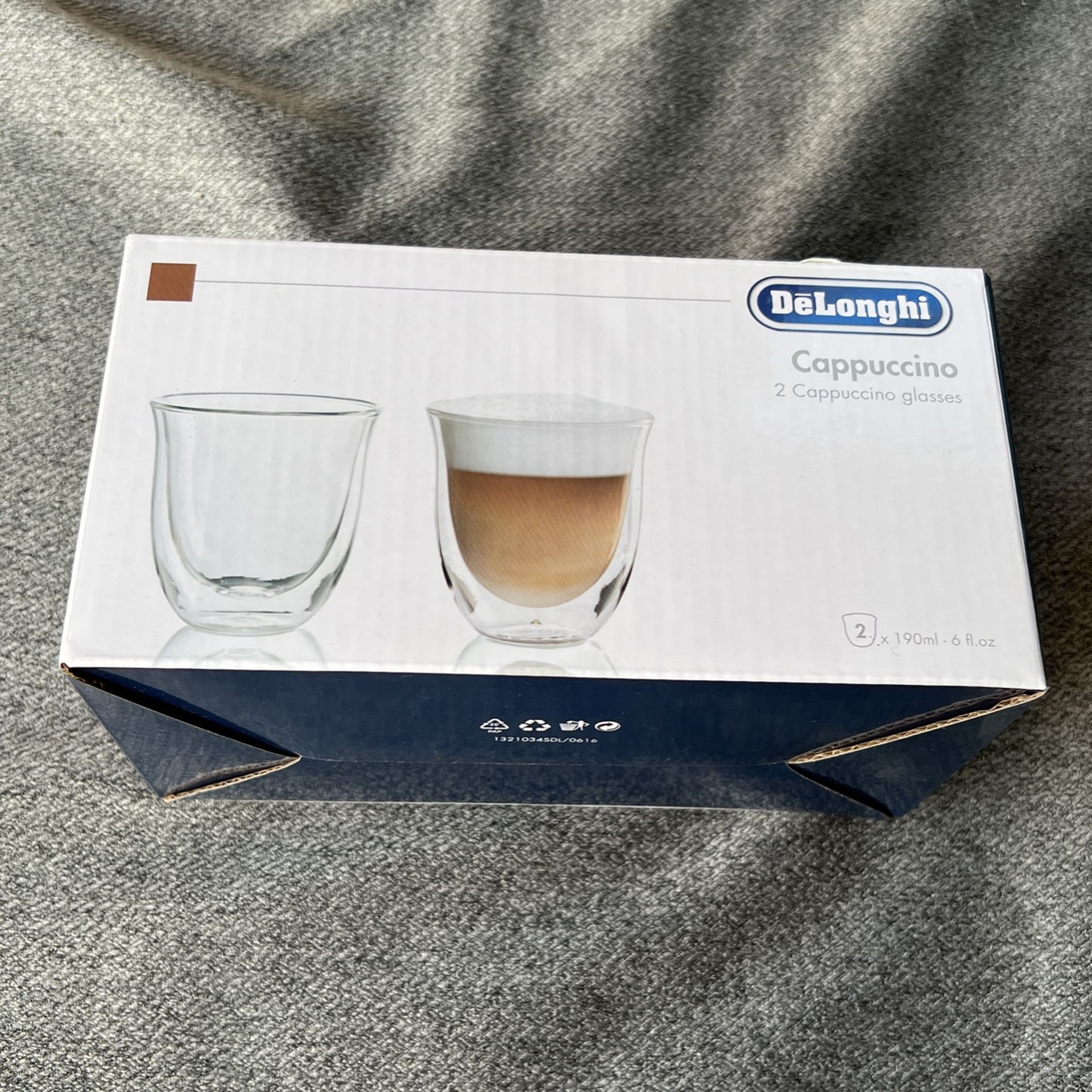 Delonghi Cappuccino Glasses