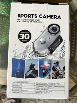 Sports Camera 11 Piece Kit -NEW! Waterproof