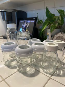Baby glass bottles