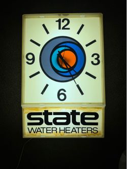 Vintage Advertising clock