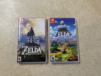 Zelda Breath Of The Wild + Links Awakening Games For Nintendo Switch