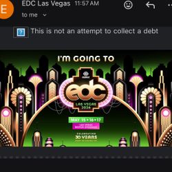 EDC TICKETS 4 Sale !!🎊🥳✨🙌