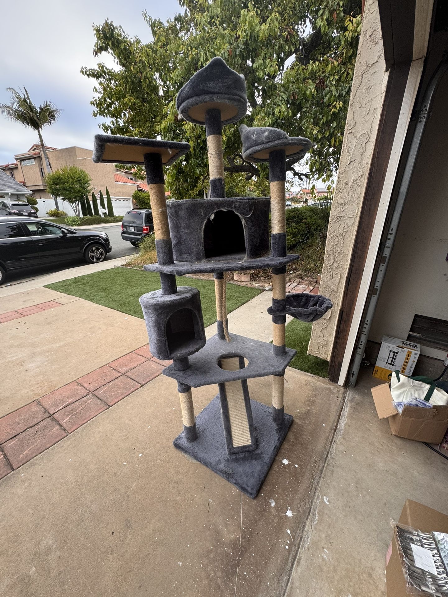used cat tree