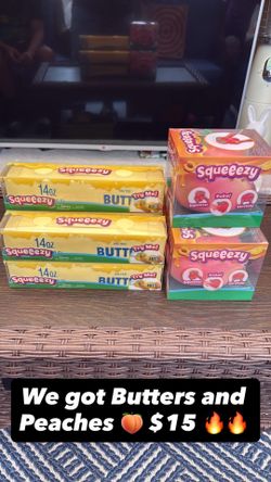 Butter and Peach Squeeezy