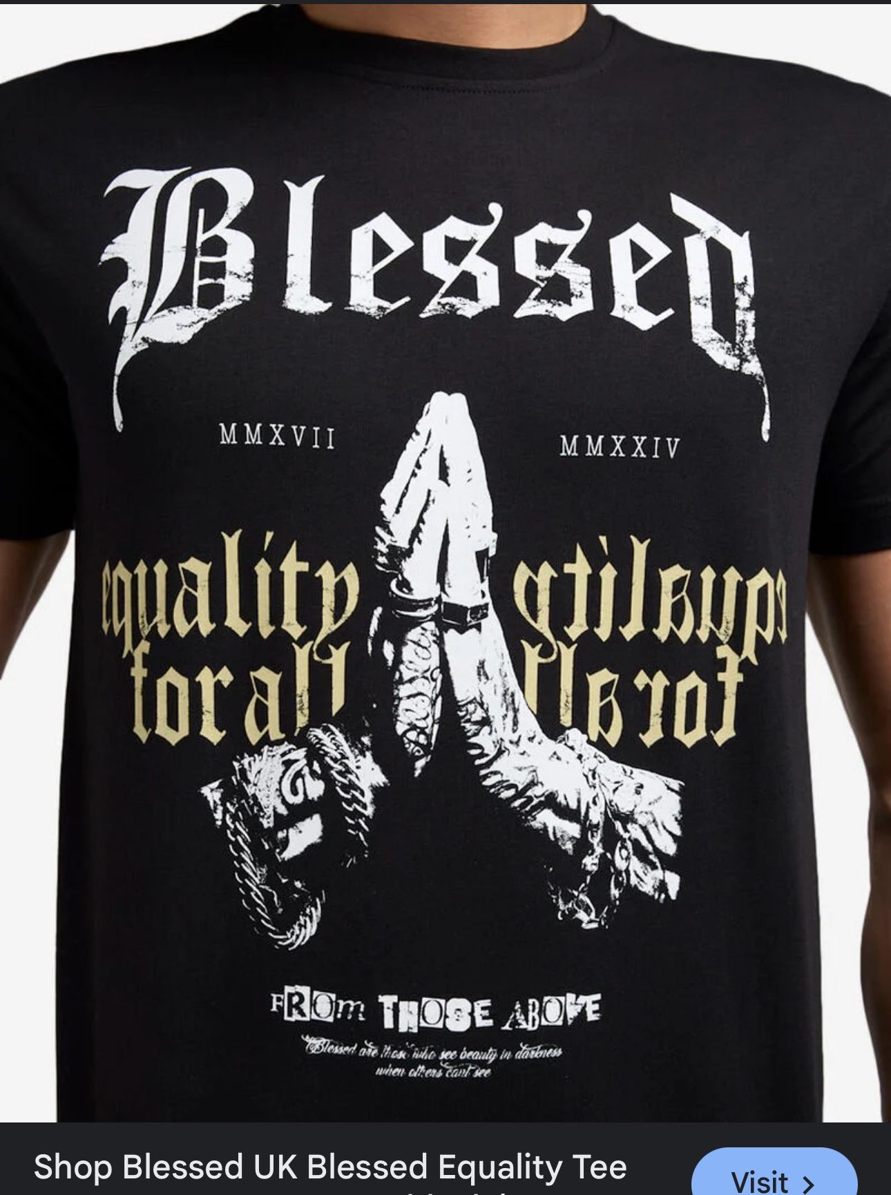 Blessed UK Short Sleeve Shirt