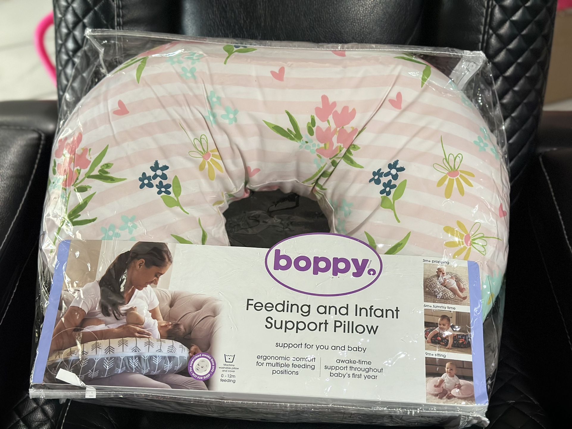 Boppy Support Pillow For Baby And Breastfeeding