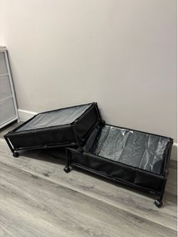 Storage bins metal