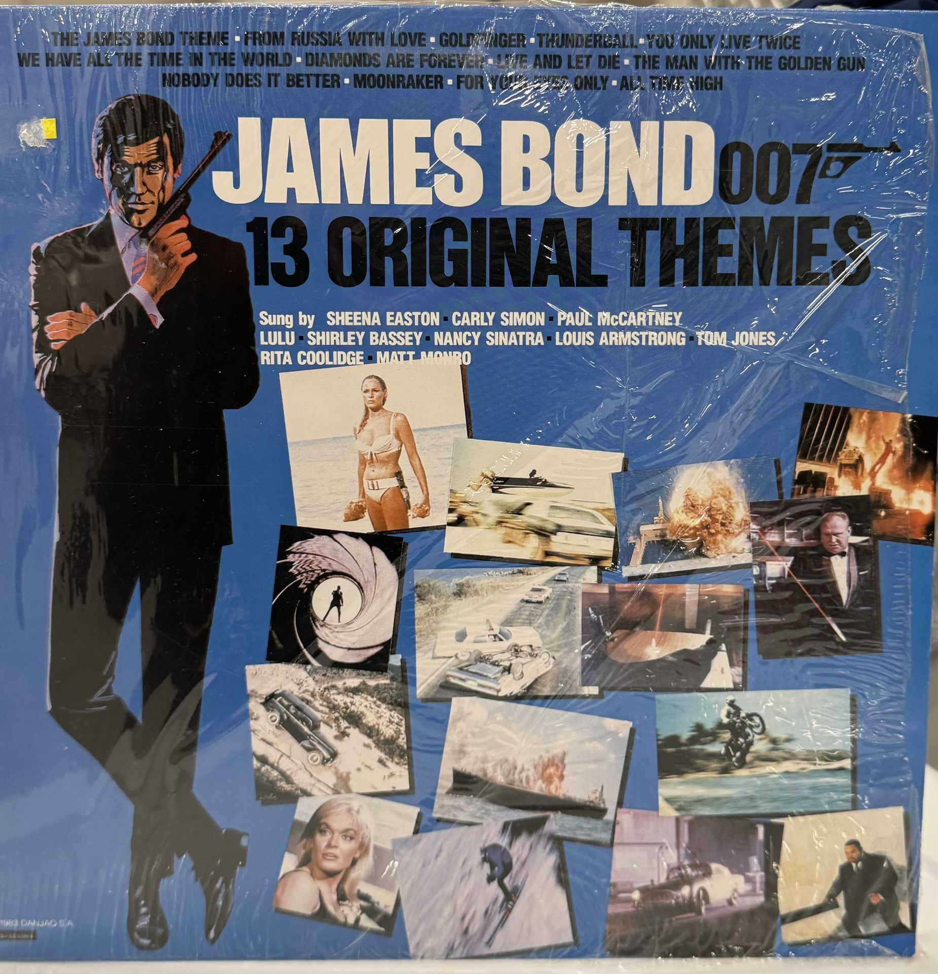 James Bond 007: 13 Original Themes LP (Vintage)
