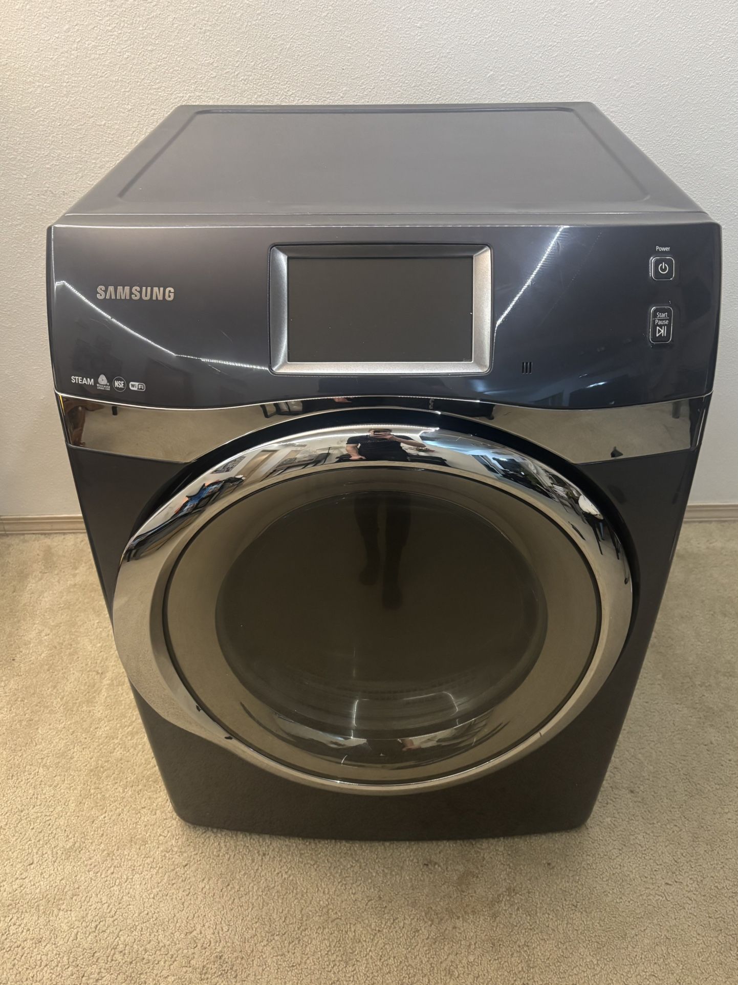 Samsung Front-Load Electric Dryer – Works Great – Steam Cycle – Fair Condition